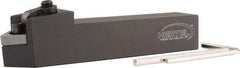 Hertel - MCRN, Right Hand Cut, 3/4" Shank Height x 3/4" Shank Width, Negative Rake Indexable Turning Toolholder - 4-1/2" OAL, CN..432 Insert Compatibility, Series Multi-Option - Eagle Tool & Supply
