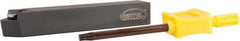 Hertel - SCMP, Neutral Cut, 1/2" Shank Height x 1/2" Shank Width, Positive Rake Indexable Turning Toolholder - 3-1/2" OAL, CP..32.52 Insert Compatibility - Eagle Tool & Supply