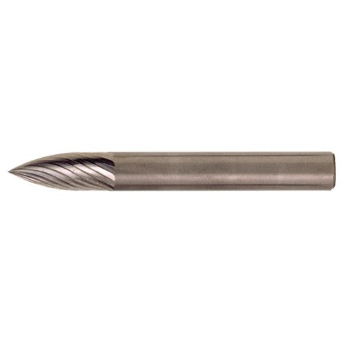 SG-3 Standard Cut Solid Carbide Bur-Pointed Tree Shape