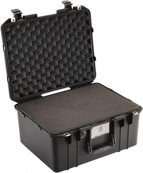 Pelican Products, Inc. - 15-51/64" Wide x 10-1/2" High, Aircase w/Foam - Black - Eagle Tool & Supply