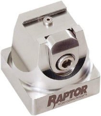 Raptor Workholding - 3/4" Jaw Width, 2-1/8" High x 2.07" Long x 2.07" Wide Dovetail Vise - For Use with 4 & 5 Axis Workholding Systems - Eagle Tool & Supply