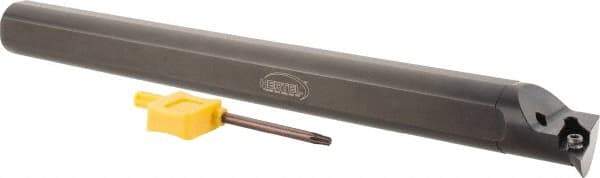 Hertel - 0.93" Min Bore Diam, 10" OAL, 3/4" Shank Diam, A12SCLPR3AP5 Indexable Boring Bar - 2-1/4" Max Bore Depth, CP.. 21.51 Insert, Screw-On Holding Method - Eagle Tool & Supply