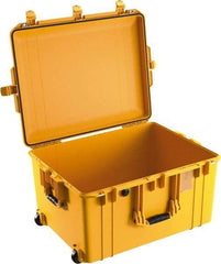 Pelican Products, Inc. - 20-21/32" Wide x 14-7/8" High, Aircase w/Wheels - Orange - Eagle Tool & Supply