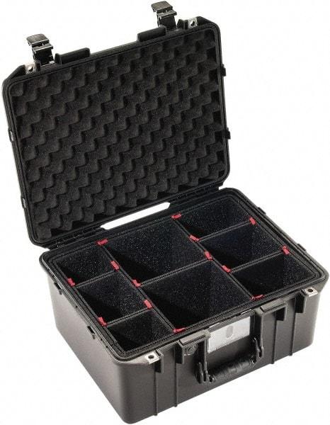 Pelican Products, Inc. - 15-51/64" Wide x 10-1/2" High, Aircase w/Insert - Black - Eagle Tool & Supply