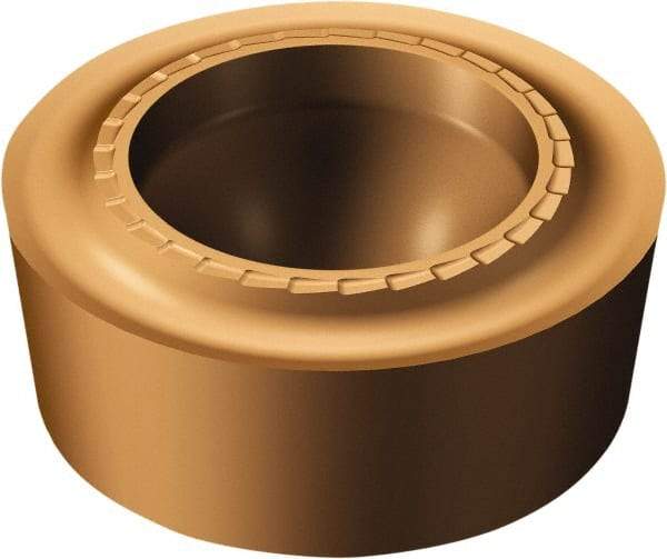 Sandvik Coromant - RCMT43 SM Grade 1115 Carbide Turning Insert - TiAlN/AlCr2O3 Finish, Round, 1/2" Inscr Circle, 3/16" Thick - Eagle Tool & Supply