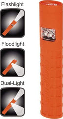 Bayco - LED Bulb, Industrial/Tactical Flashlight - Red Polycarbonate Body, AAA Batteries - Eagle Tool & Supply