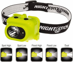 Bayco - LED Bulb, Hands-free Flashlight - Green Polycarbonate Body, AAA Batteries - Eagle Tool & Supply