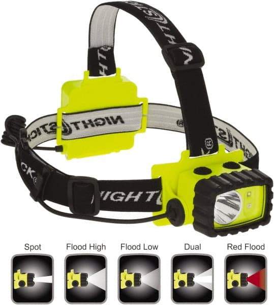 Bayco - LED Bulb, Hands-free Flashlight - Green Polycarbonate Body, AA Batteries - Eagle Tool & Supply