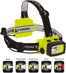 Bayco - LED Bulb, Hands-free Flashlight - Green Polycarbonate Body, AA Batteries - Eagle Tool & Supply