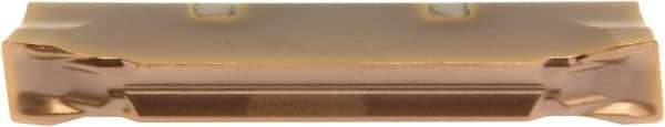 Sumitomo - 3002GCML CG Grade AC530U, 0.1181102" Cutting Width Carbide Grooving Insert - 3/4" Max Depth of Cut, Left Hand, 0.2mm Corner Radius - Eagle Tool & Supply