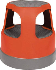 Cramer - 14-1/2" High, Red Scooter Stool - High Density Plastic, 300 Lb Capacity, Type IA Industry Rating - Eagle Tool & Supply