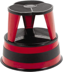 Cramer - 2 Steps, 1-3/16' High, Type IA Rating, Steel Step Stand - 350 Lb Capacity - Eagle Tool & Supply
