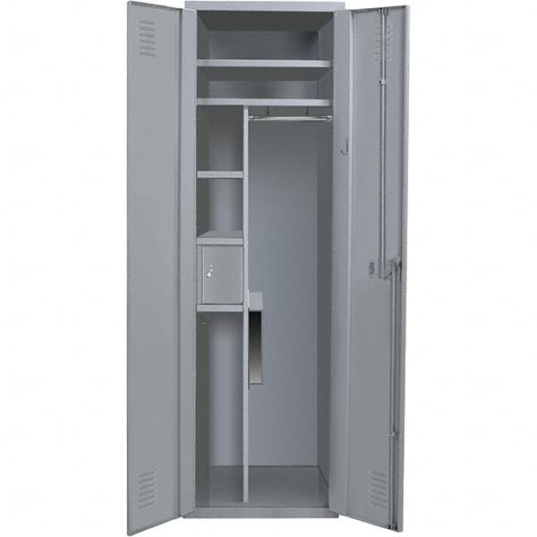 Hallowell - 1 Door, 1 Tier, Welded Locker - Eagle Tool & Supply