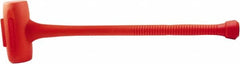 Paramount - 128 oz Head 2-3/4" Face Diam Polyurethane Soft Face Dead Blow Sledge Hammer - Eagle Tool & Supply