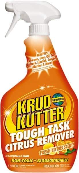 Krud Kutter - 32 oz Spray Bottle Cleaner/Degreaser - Liquid, Biodegradable, Citrus - Eagle Tool & Supply