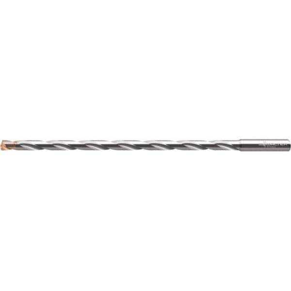 Walter-Titex - 14.3mm 140° 2-Flute Solid Carbide Extra Length Drill Bit - Eagle Tool & Supply