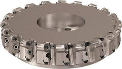 Seco - 12.52" Cut Diam, 6mm Max Depth, 2-1/2" Arbor Hole, 20 Inserts, ONMU09 Insert Style, Indexable Copy Face Mill - R220.48 Cutter Style, 3.1496 High, Series Doubleoctomill - Eagle Tool & Supply
