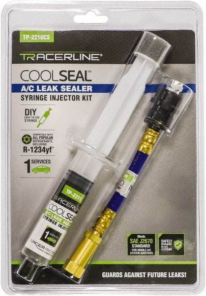 Spectroline - 3 Piece Automotive Leak Detector Kit - Uses UV Method, For A/C Systems & Hoses - Eagle Tool & Supply