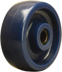 Hamilton - 5 Inch Diameter x 2 Inch Wide, Polyurethane Caster Wheel - 900 Lb. Capacity, 2-3/16 Inch Hub Length, 1/2 Inch Axle Diameter, Straight Roller Bearing - Eagle Tool & Supply