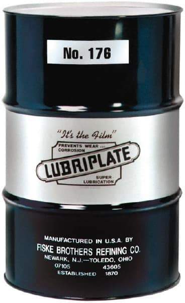 Lubriplate - 400 Lb Drum Inorganic/Organic Combination Extreme Pressure Grease - Black, Extreme Pressure, 275°F Max Temp, NLGIG 00, - Eagle Tool & Supply