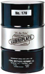 Lubriplate - 400 Lb Drum Inorganic/Organic Combination Extreme Pressure Grease - Black, Extreme Pressure, 275°F Max Temp, NLGIG 00, - Eagle Tool & Supply