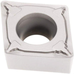 Seco - CCMT433 F1 Grade TP2501 Carbide Turning Insert - Al2O3 Finish, 80° Diamond, 1/2" Inscr Circle, 3/16" Thick, 3/64" Corner Radius - Eagle Tool & Supply