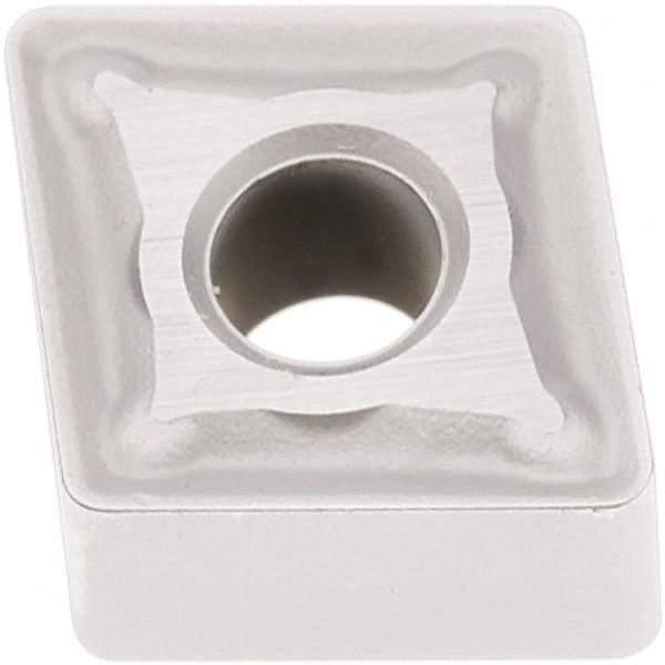 Seco - CNMG321 M3 Grade TP2501 Carbide Turning Insert - Al2O3 Finish, 80° Diamond, 3/8" Inscr Circle, 1/8" Thick, 1/64" Corner Radius - Eagle Tool & Supply