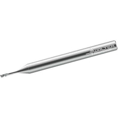 Walter-Prototyp - 2mm, 2 Flute, Single End, Solid Carbide, 0.2mm Corner Radius End Mill - 60mm OAL, 30° Helix, Right Hand Flute, 2mm LOC, Right Hand Cut, 20mm Extended Reach - Eagle Tool & Supply
