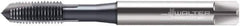 Walter-Prototyp - M6x1.00 Metric, 3 Flute, TiCN Finish, Cobalt Spiral Point Tap - Plug Chamfer, Right Hand Thread, 80mm OAL, 15mm Thread Length, 6mm Shank Diam, 6HX Class of Fit, Series M2021306 - Exact Industrial Supply