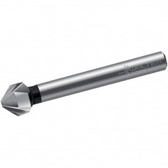 Walter-Titex - 13.4mm Head Diam, 8mm Shank Diam, 3 Flute 90° High Speed Steel Countersink - Eagle Tool & Supply