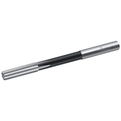Walter-Titex - 9mm Cobalt 6 Flute Chucking Reamer - Straight Flute, 9mm Straight Shank, 36mm Flute Length, 125mm OAL - Eagle Tool & Supply