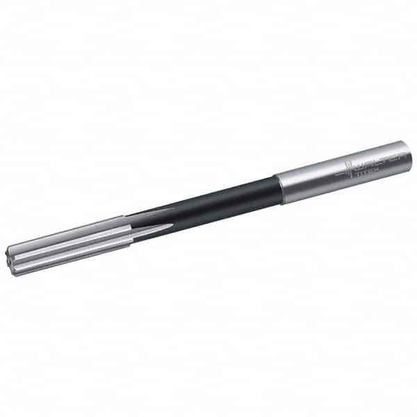 Chucking Reamer: 0.6496″ Dia, 6.8898″ OAL, 2.126″ Flute Length, Straight Shank, Cobalt Steel 8 Flute, RH