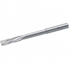 Chucking Reamer: 0.6299″ Dia, 6.6929″ OAL, 2.0472″ Flute Length, Straight Shank, Solid Carbide 8 Flute, RH