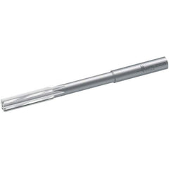 Walter-Titex - 5.5mm Solid Carbide 6 Flute Chucking Reamer - Straight Flute, 6mm Straight Shank, 26mm Flute Length, 93mm OAL - Eagle Tool & Supply