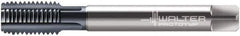 Walter-Prototyp - M16x2.00 Metric 6HX 4 Flute TiCN Finish Powdered Metal Straight Flute Machine Tap - Modified Bottoming, Right Hand Thread, 110mm OAL, 25mm Thread Length, Oversize, Through Coolant - Eagle Tool & Supply