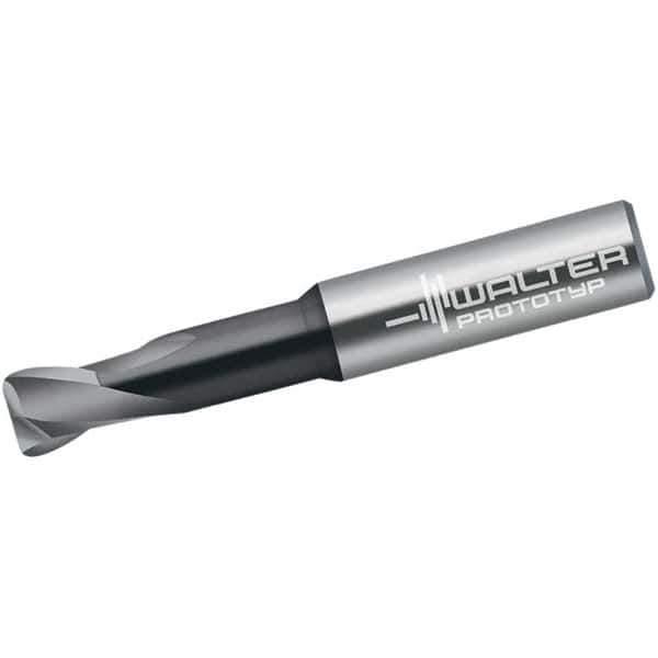 Walter-Prototyp - 6mm, 4 Flute, Single End, Solid Carbide, 1mm Corner Radius End Mill - 63mm OAL, 30° Helix, Right Hand Flute, 6mm LOC, Right Hand Cut, 24mm Extended Reach - Eagle Tool & Supply