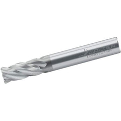 Walter-Prototyp - 10mm, 4 Flute, Single End, Solid Carbide, 2mm Corner Radius End Mill - 72mm OAL, Right Hand Flute, 22mm LOC, Right Hand Cut - Eagle Tool & Supply