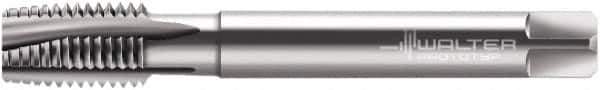 Walter-Prototyp - 5/8-18 UNF, 4 Flute, Bright Finish, Powdered Metal Spiral Point Tap - Plug Chamfer, Right Hand Thread, 3-13/16" OAL, 27.99mm Thread Length, 12.19mm Shank Diam, 3B Class of Fit, Series A2325760 - Exact Industrial Supply