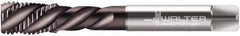 Walter-Prototyp - M16x2.00 Metric 4 Flute 6HX Modified Bottoming Spiral Flute Tap - Powdered Metal, Hardlube Finish, 110mm OAL, Left Hand Flute, Left Hand Thread, Series EP2056382 - Eagle Tool & Supply