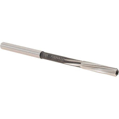 Walter-Titex - 3.97mm Cobalt 6 Flute Chucking Reamer - Spiral Flute, 4mm Straight Shank, 19mm Flute Length, 75mm OAL - Eagle Tool & Supply