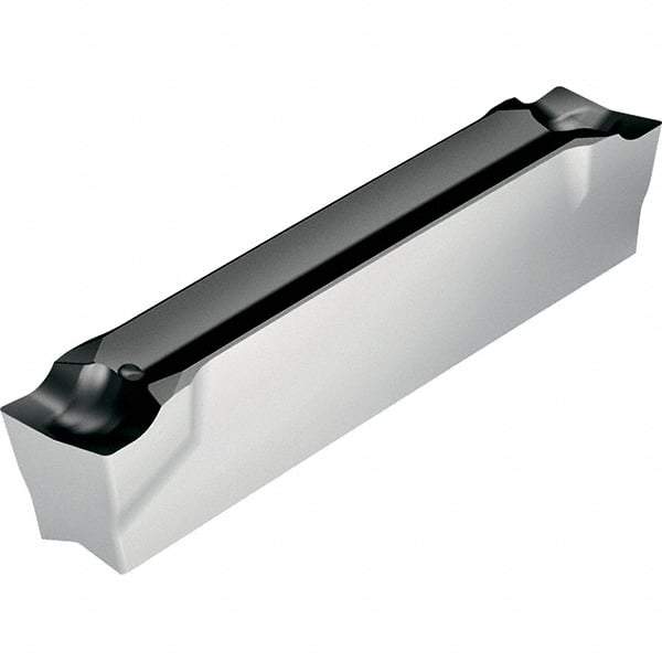 Walter - 2E300L6GX CF5 Grade WSM33S, 3mm Cutting Width Carbide Grooving Insert - Left Hand, 0.2mm Corner Radius, TiAlN/Al2O3/ZrCN Finish - Eagle Tool & Supply