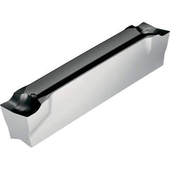 Walter - 2E300L6GX CF5 Grade WSM33S, 3mm Cutting Width Carbide Grooving Insert - Left Hand, 0.2mm Corner Radius, TiAlN/Al2O3/ZrCN Finish - Eagle Tool & Supply