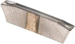 Walter - 1E200N02GX GD6 Grade WSM23S, 2mm Cutting Width Carbide Grooving Insert - Neutral, 0.2mm Corner Radius, TiAlN/Al2O3/ZrCN Finish - Eagle Tool & Supply