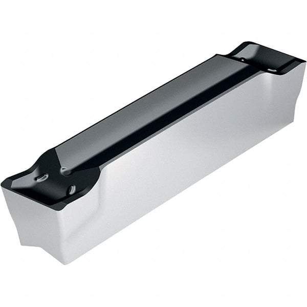 Walter - 2E300L6GX CE4 Grade WSM43S, 3mm Cutting Width Carbide Grooving Insert - Left Hand, 0.2mm Corner Radius, TiAlN/Al2O3/Al Finish - Eagle Tool & Supply