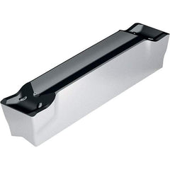 Walter - 1E200R6GX CE4 Grade WSM33S, 2mm Cutting Width Carbide Grooving Insert - Right Hand, 0.2mm Corner Radius, TiAlN/Al2O3/ZrCN Finish - Eagle Tool & Supply
