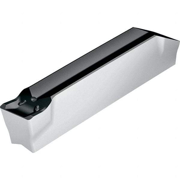 Walter - 3F400N03GX CE4 Grade WSM43S, 4mm Cutting Width Carbide Grooving Insert - Neutral, 0.3mm Corner Radius, TiAlN/Al2O3/Al Finish - Eagle Tool & Supply