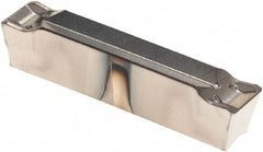 Walter - 3E500N03GX CE4 Grade WSM33S, 5mm Cutting Width Carbide Grooving Insert - Neutral, 0.3mm Corner Radius, TiAlN/Al2O3/ZrCN Finish - Eagle Tool & Supply