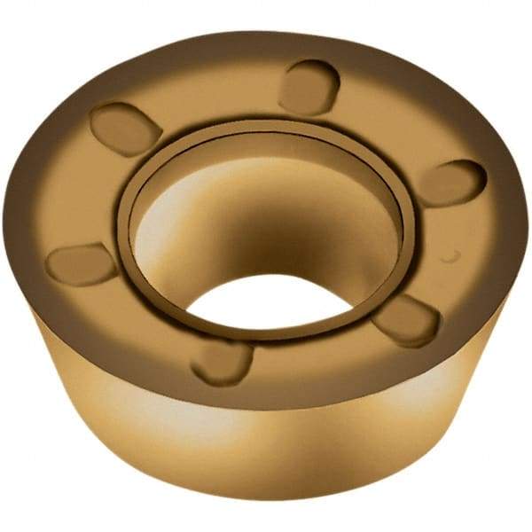Walter - RDMT1204M0 D57 Grade WKP25S Carbide Milling Insert - TiCN/Al2O3/TiCN Finish, 0.1874" Thick, 12mm Inscribed Circle - Eagle Tool & Supply