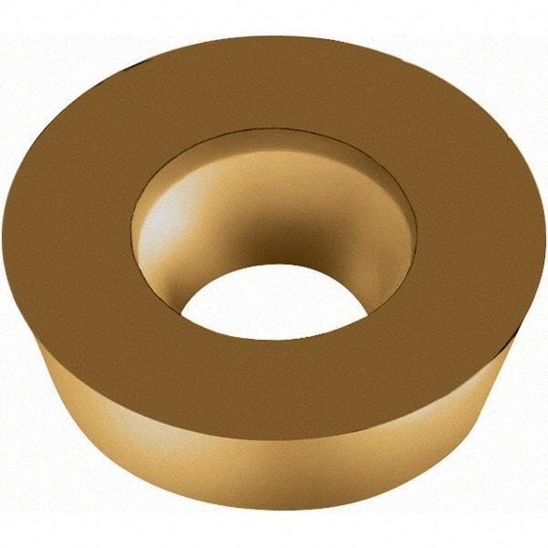 Walter - RDHX1604M0 A27 Grade WKP25S Carbide Milling Insert - TiCN/Al2O3/TiCN Finish, 0.1862" Thick, 16mm Inscribed Circle - Eagle Tool & Supply