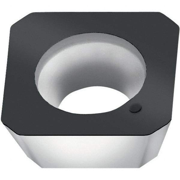 Walter - SDMW09T3 A57 Grade WKP35S Carbide Milling Insert - TiCN/Al2O3/TiCN Finish, 0.1563" Thick, 3/8" Inscribed Circle, 0.5mm Corner Radius - Eagle Tool & Supply